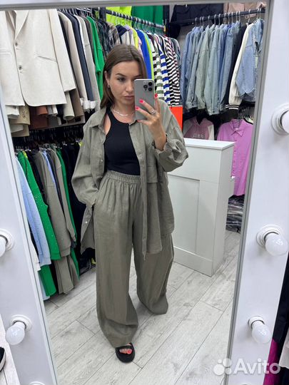 Костюм женский лен