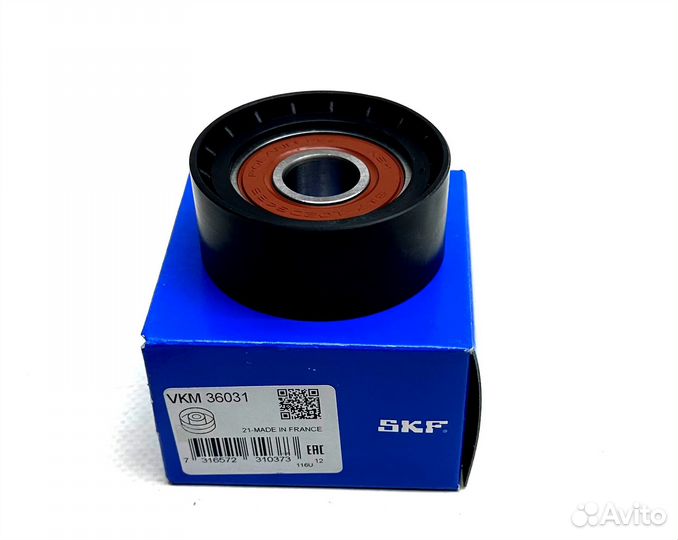 Ролик натяжителя ремня (узкий) Рено Трафик