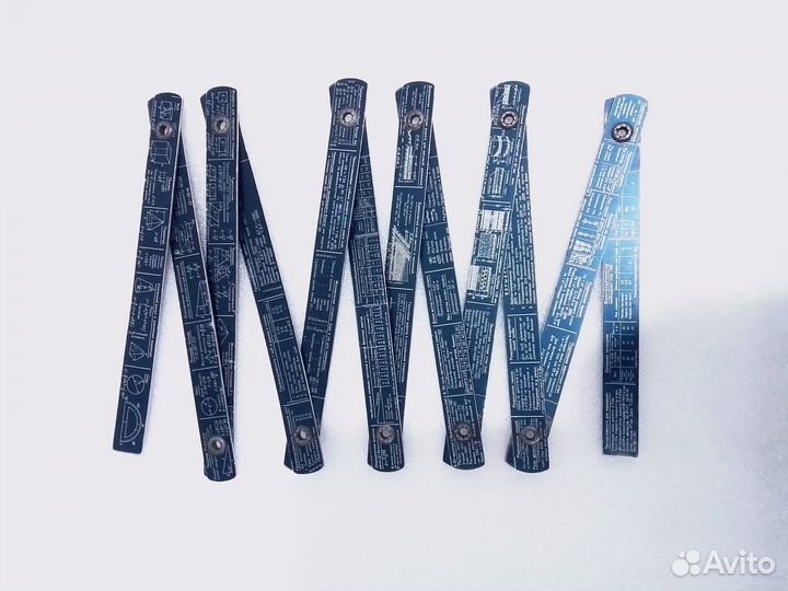 Линейка СССР военная редкая