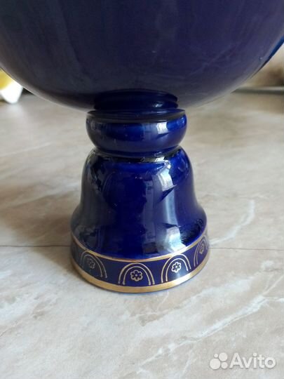 Конфетница, Кофейник Фарфор Кобальт СССР