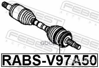Кольцо ABS rabsv97A50 Febest