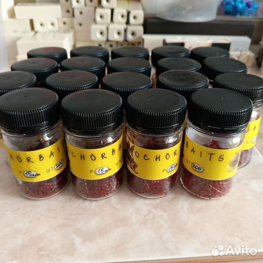 Мотыль искусственный