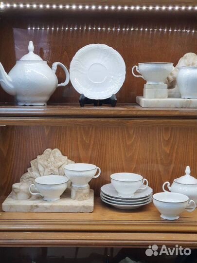 Сервиз чайный Bernadotte Чехия фарфор Бернадотт