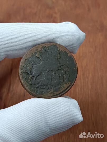 2 Копейки 1758 Елизавета Петровна в Твери