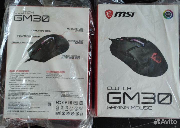 Новая игровая мышь MSI GM 30