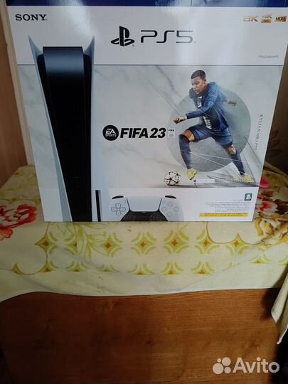 Sony playstation 5 ps5 с дисководом 1 джойстик