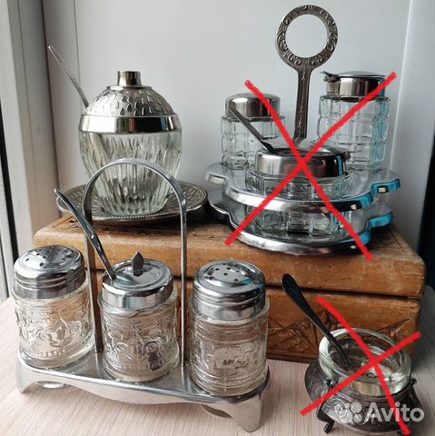 Наборы для специй, солонки СССР, винтаж