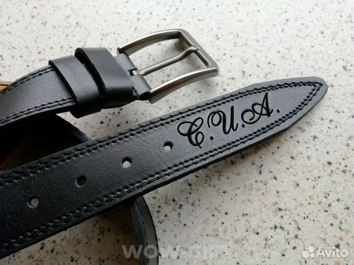 Ремень мужской натуральная кожа