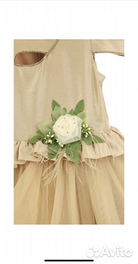 Платье на выпускной в детский сад 116-122