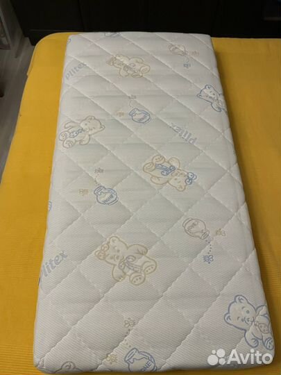 Матрас детский 120 60 plitex кокосовый