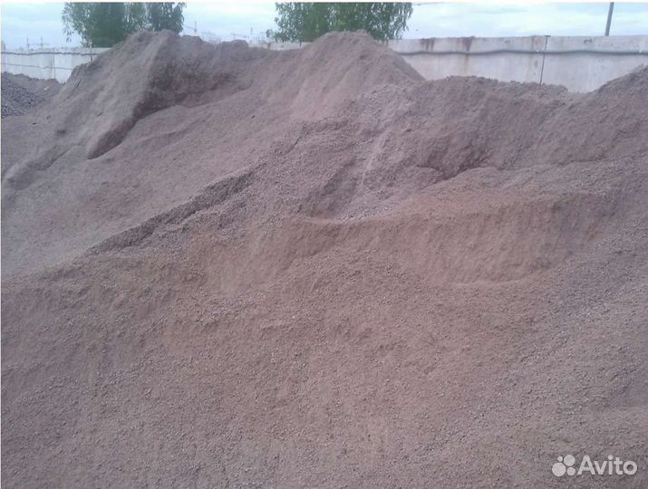 Гранитный отсев розовый