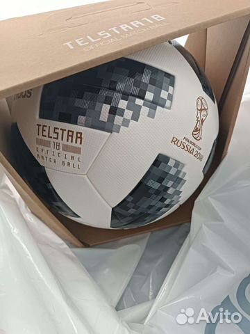 Футбольный мяч adidas telstar fifa 2018 оригинал