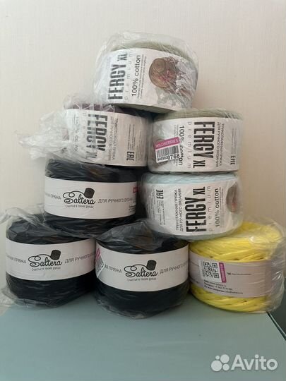 Трикотажная пряжа saltera / alize puffy