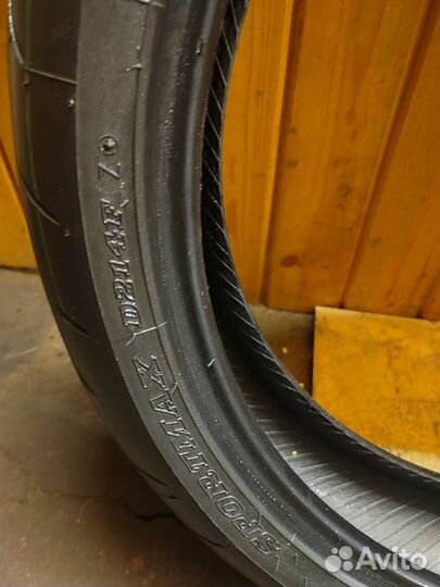 Моторезина dunlop комплект 180 55 17/ 120 70 17