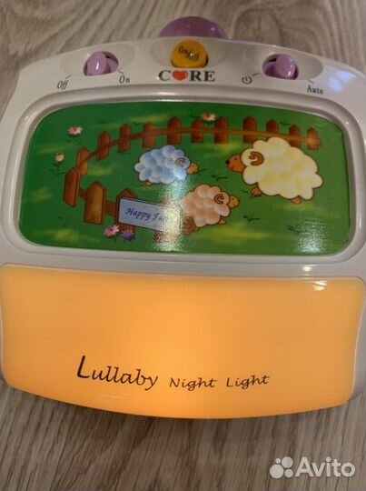 Ночник с музыкой на кроватку