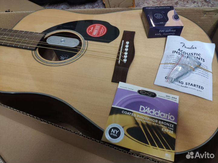 Новый Fender CD-60S Natural