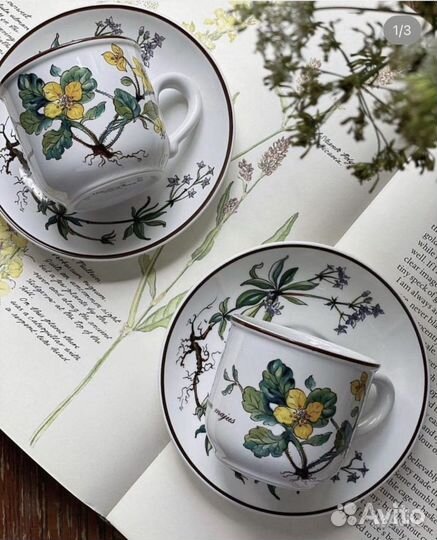 Villeroy boch botanica: чай пары, чайники и др