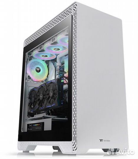 Thermaltake S500 TG Edition White (CA-1O3-00M6WN-0