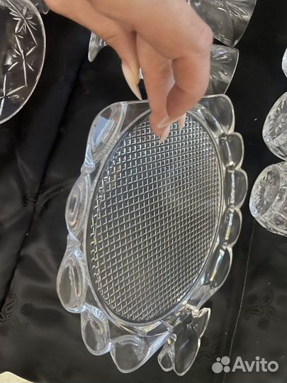 Фужеры хрустальные СССР, вазы, криманки