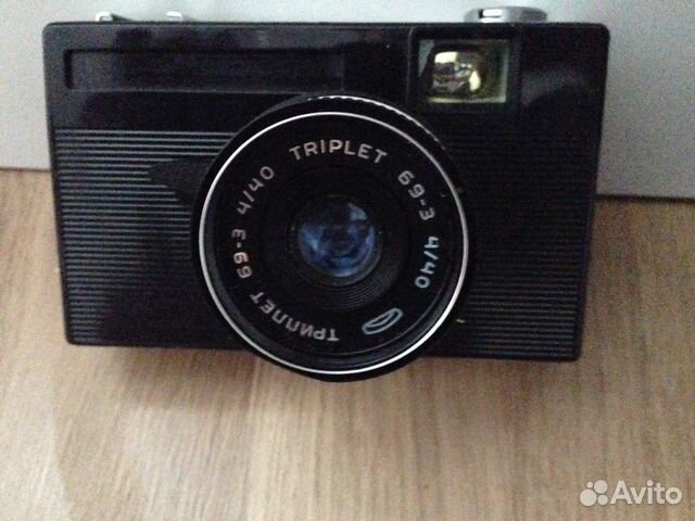 Фотоаппарат Вилия с объективом триплет 69-3 4\40