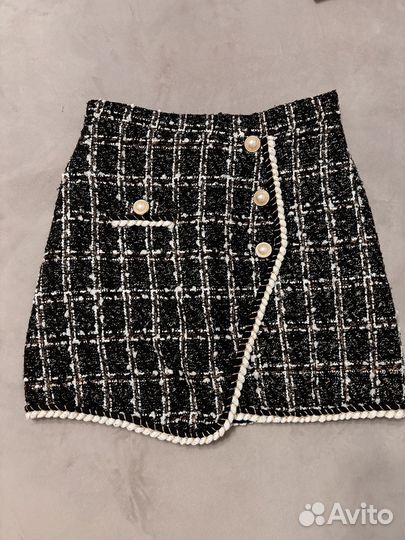 Твидовая юбка