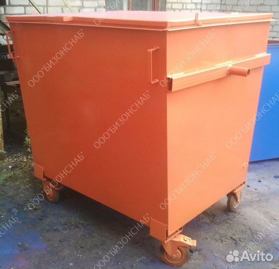 Евроконтейнер мусорный 1,1 м3 Арт 5760