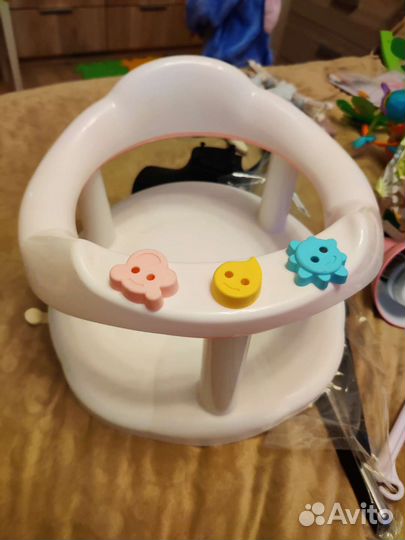 Горка + стул + круг для купания детский бу