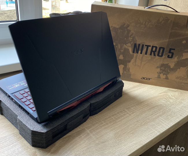 Ноутбук Acer nitro 5 i5-11400H/512GB/GTX1650