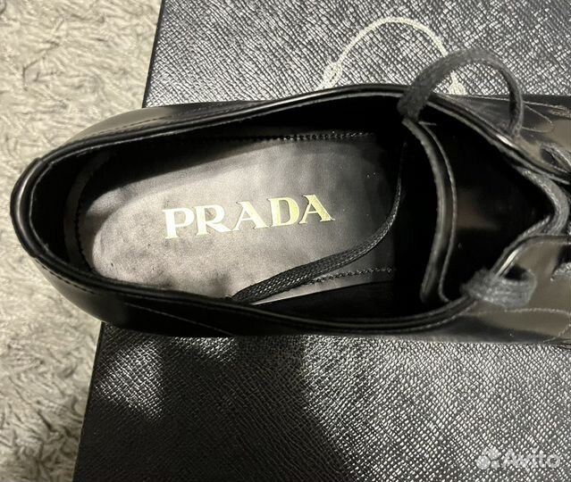 Мужские туфли Prada