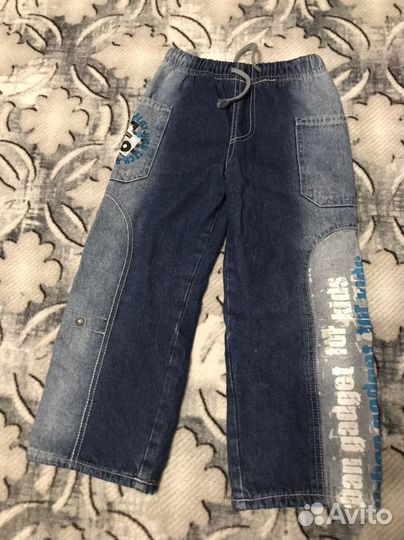 Джинсы утепленные для мальчика