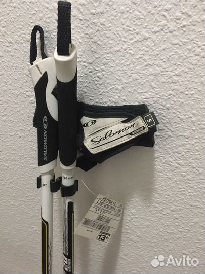 Палки Salomon carbon для беговых лыж 135 см