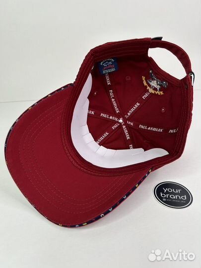 Кепка / бейсболка Paul Shark красная