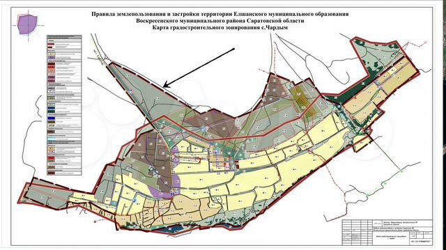 Карта градостроительного зонирования саратов