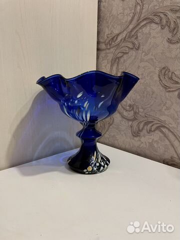 Ваза для фруктов, фруктовница, Красный Май