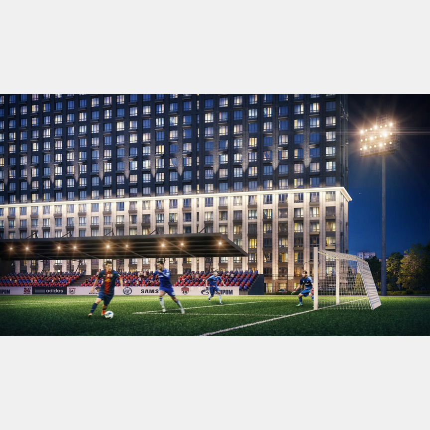 Квартира-студия, 25,5 м², 10/25 эт.