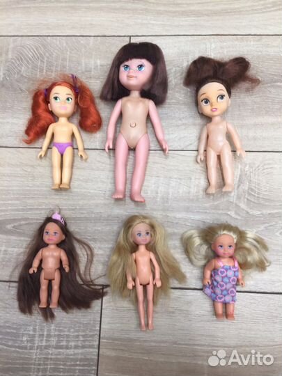 Игрушки СССР куклы пупсы разные