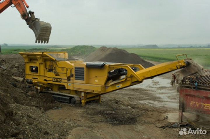 Аренда щековой дробилка