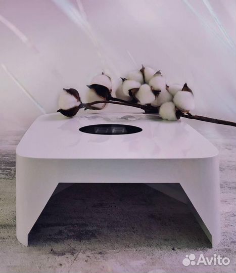 LED лампа S 50 54 Ватт с розовым светом