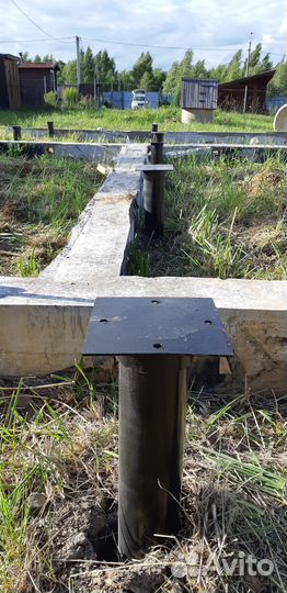 Винтовые сваи Монтаж