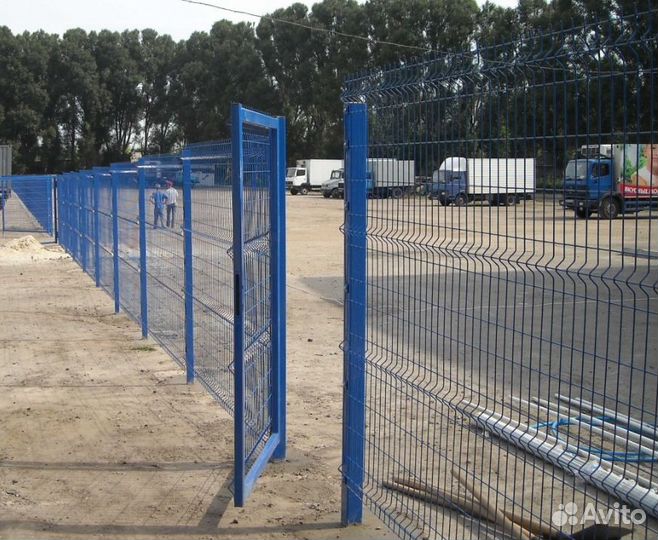 Забор металлический за 1 день качественно