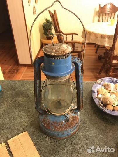 Фонарь ветроустойчивый СССР и фитили