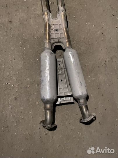 Выхлопная система с катализаторами Lexus is 3