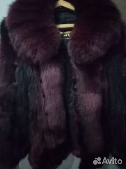 Полушубок женский песец