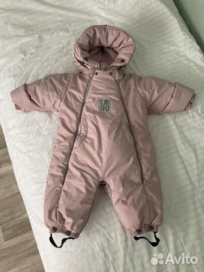 Зимний комбинезон-трансформер детский 62-74см