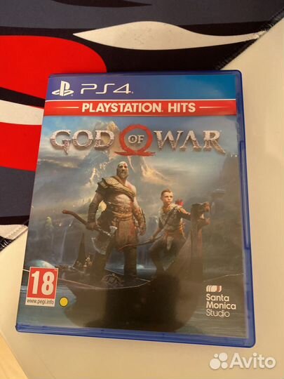 Диски на ps4 godof war