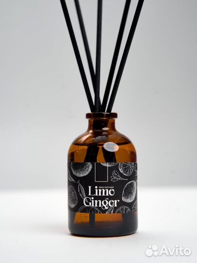 Аромат для дома За Отзыв 50 мл Лайм Имбирь