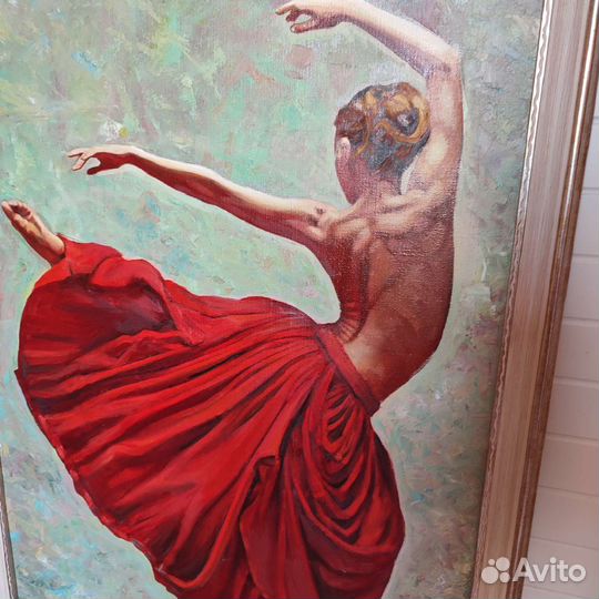 Картина маслом на холсте большая