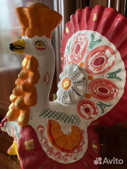 Дымковская игрушка индюк