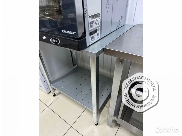 Стол производственный спрр оцинкованная столешница