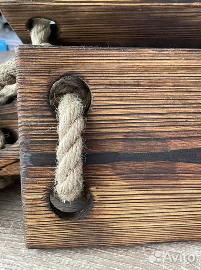 Полка навесная в стиле лофт